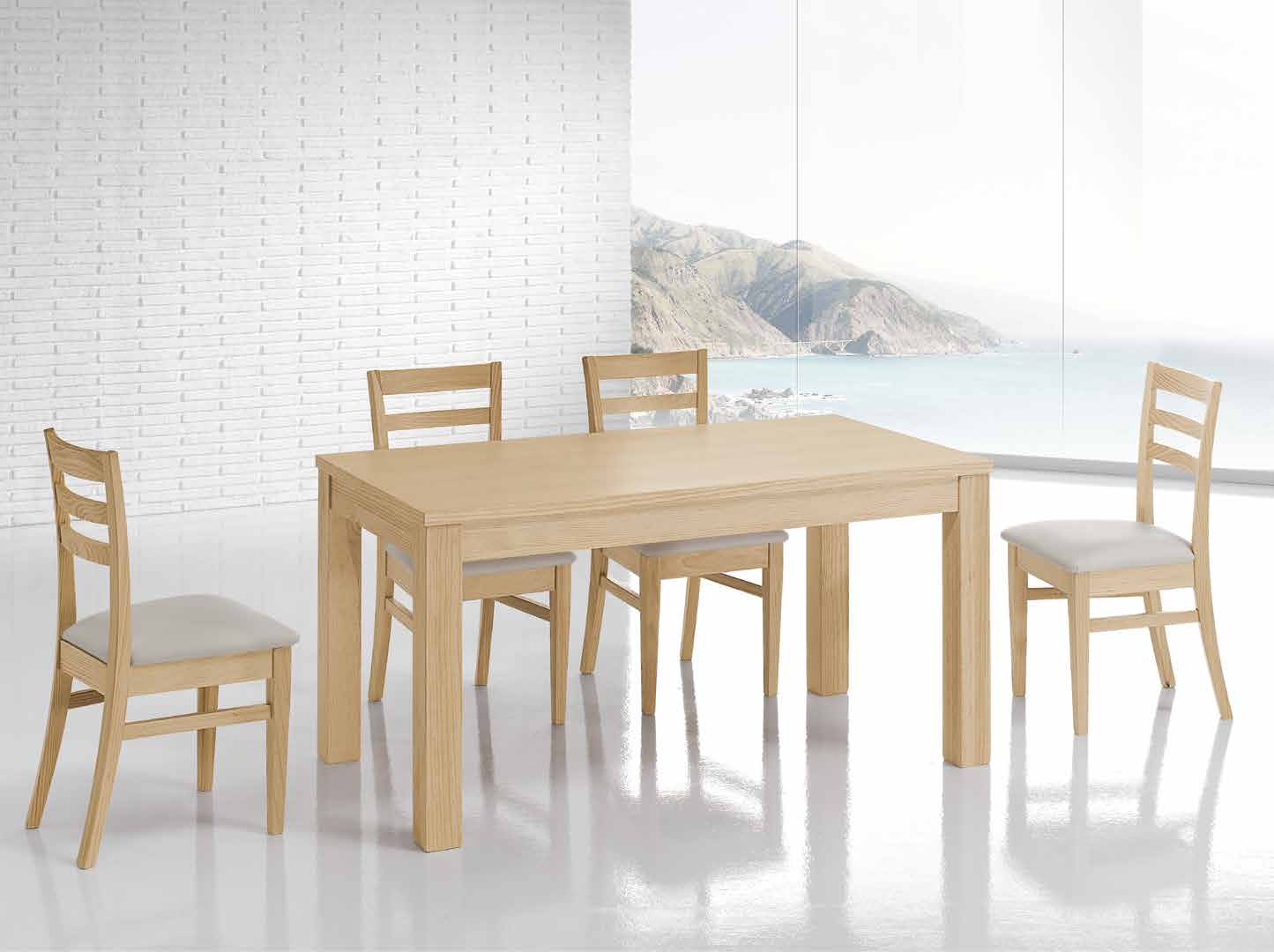 Mesa fija NATURA 150 x 80