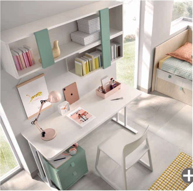 Dormitorio juvenil compacto C101