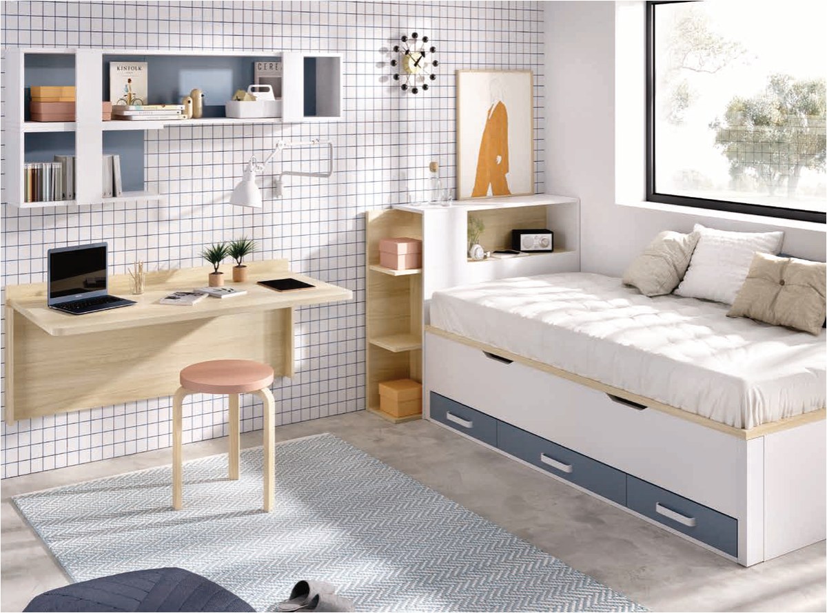 Dormitorio juvenil compacto C105