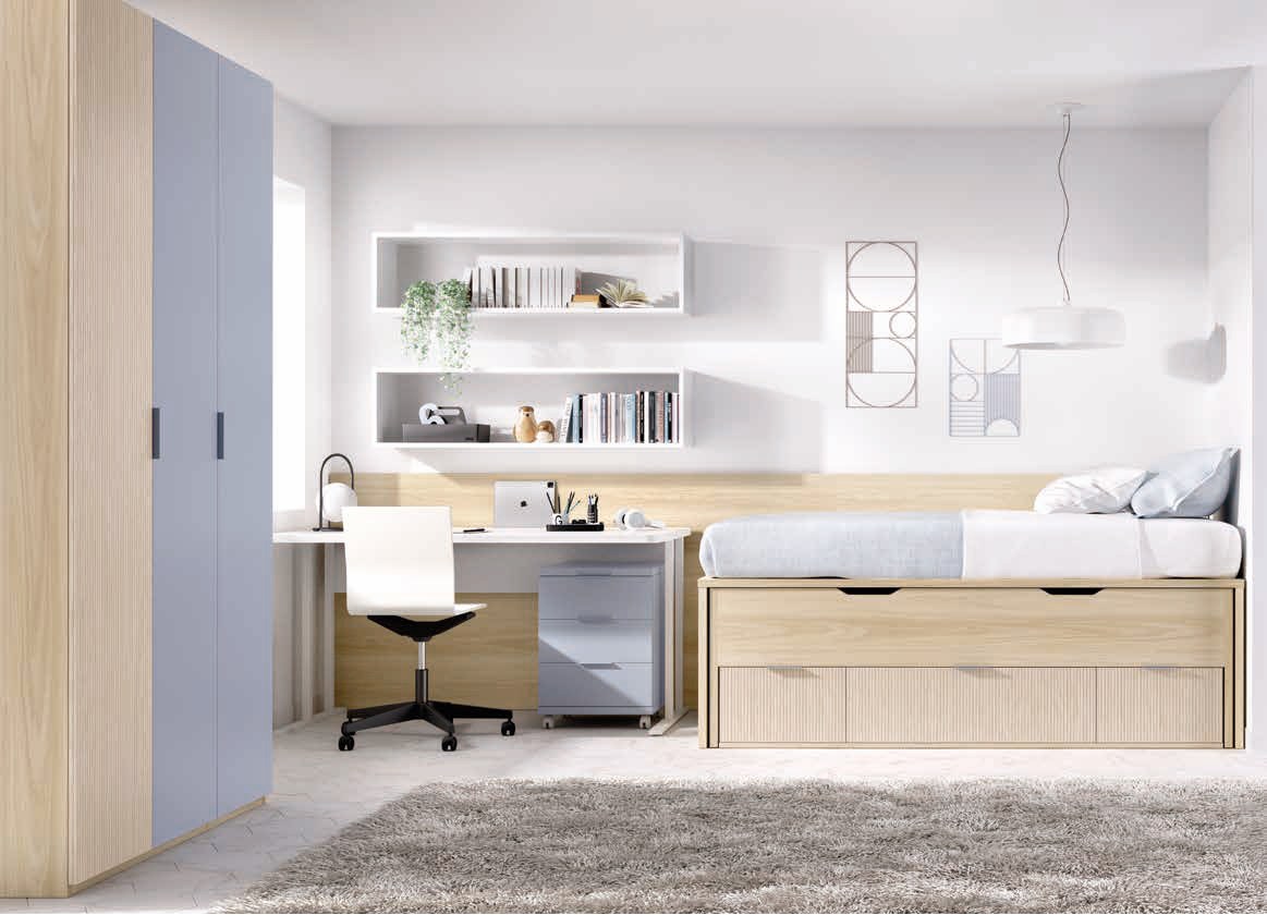 Dormitorio juvenil compacto C110