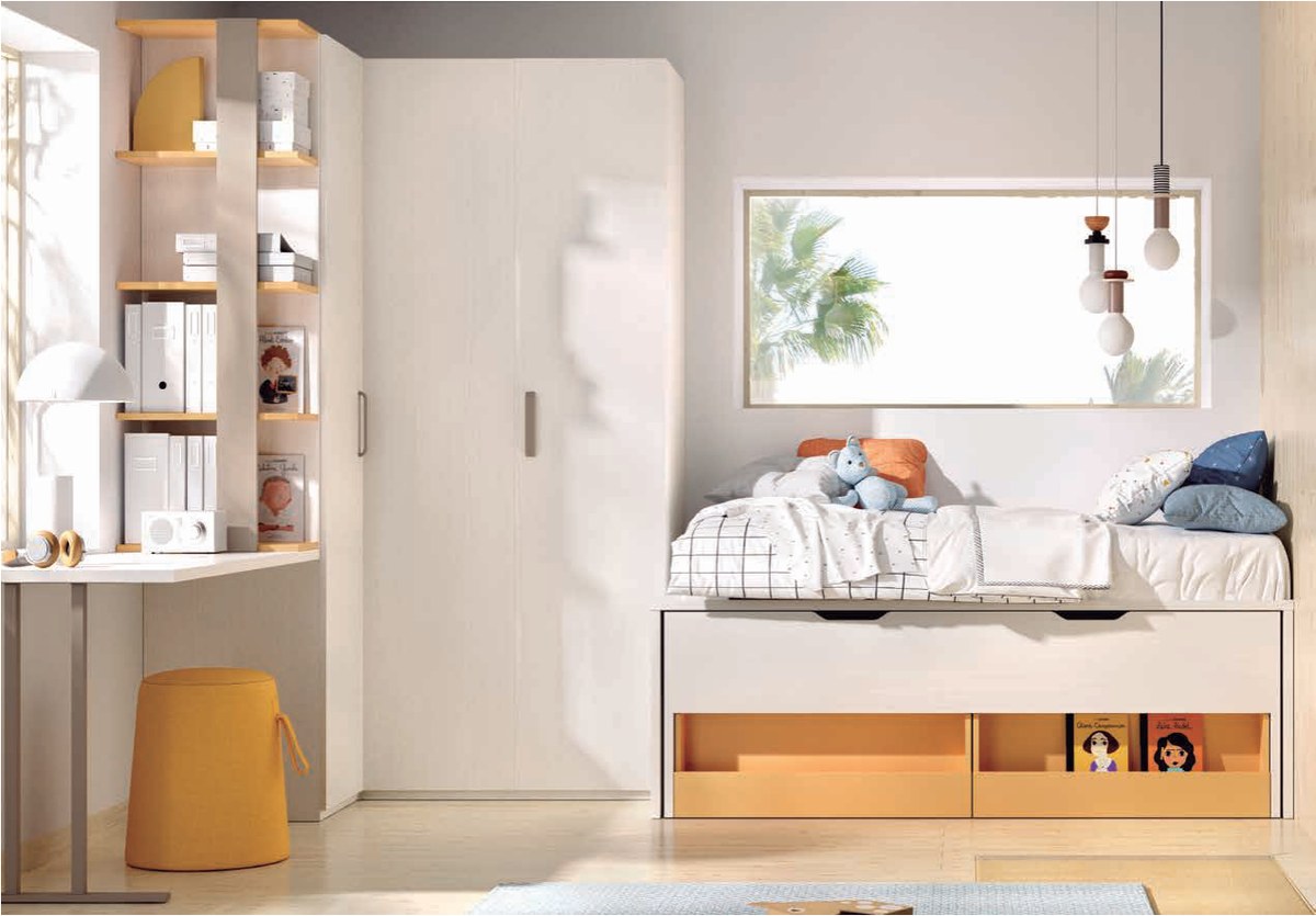 Dormitorio juvenil compacto C118